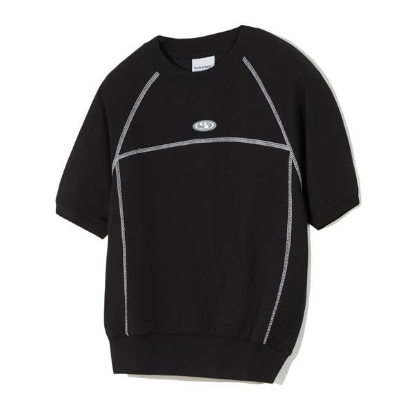 tシャツ (WOMAN) WAVE Symbol Coloring Stitch SHORT SLE...