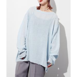 シャツ ブラウス レディース 「追加｜WEB限定カラー」Li/Co BIO WASH PULLOVER 2：ブラウス