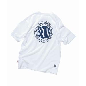 tシャツ 「BEN DAVIS(ベンデイビス)」CIRCLE BEN‘S TEE / サークルロゴ Tシャツ 刺繍 半袖 シンプルロゴ ブロークコア