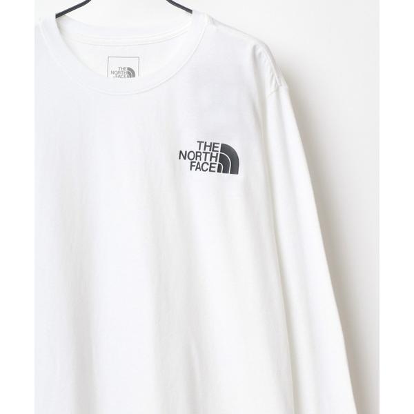 「THE NORTH FACE」 長袖Tシャツ M ホワイト系その他 メンズ