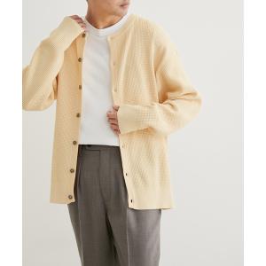 NANO universe（ナノ・ユニバース） カーディガン コントラストライン