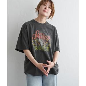 tシャツ Tシャツ レディース ピグメントキャラクターTシャツ