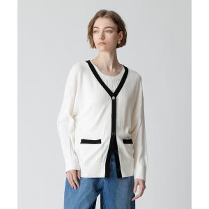 カーディガン ハイツイストコットンV カーディガン レディース｜ZOZOTOWN Yahoo!店