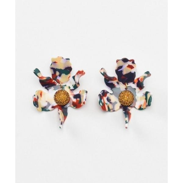 ピアス 「LELE SADOUGHI (レレ サドゥギ)」CRYSTAL LILY EARRINGS...