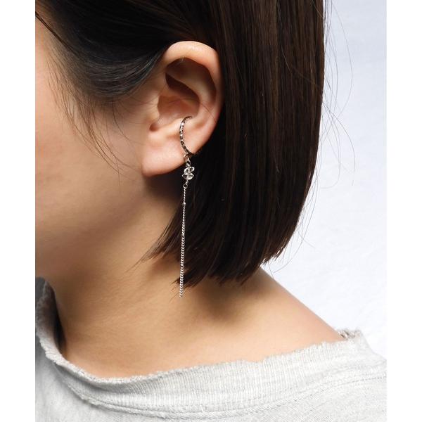 イヤーカフ ISS イズ：ハーキマーダイヤモンドイヤカフ レディース メンズ