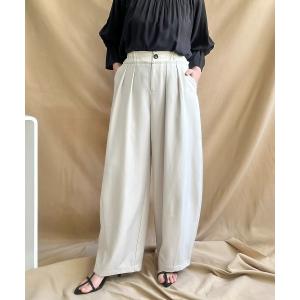 パンツ リネンタッチカービーパンツ レディース