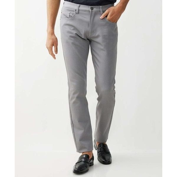 パンツ 「撥水」プレビアシャンブレー5ポケットパンツ メンズ