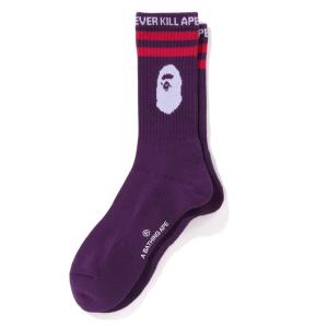 靴下 メンズ APE HEADINE SOCKSの商品画像