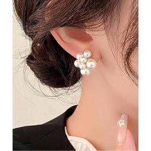 イヤリング パールイヤリング レディース