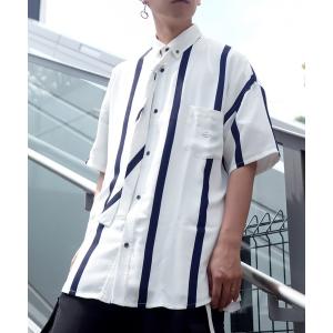 シャツ ブラウス メンズ SHARE ROOMSMIDDLE CLERIC SS SH/シェアルーム ミドルクレリックシャツ 半袖の商品画像