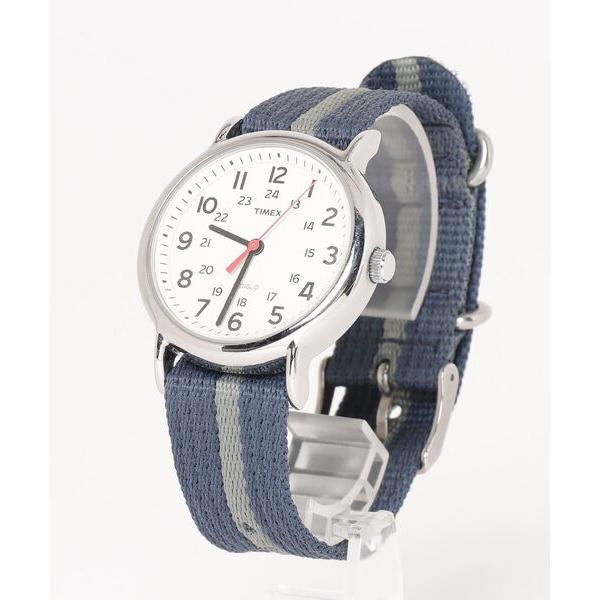 「TIMEX」 アナログ腕時計 - ブルー メンズ