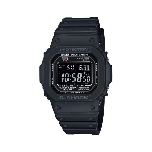 「G-SHOCK」 デジタル腕時計 FREE ブラック メンズ