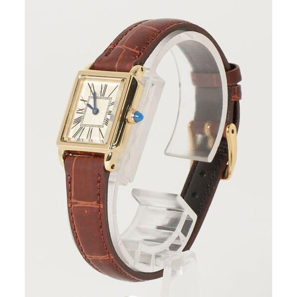 「Demi-Luxe BEAMS」 アナログ腕時計 ONE SIZE ブラウン レディース