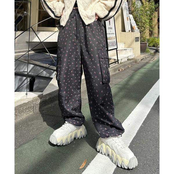 「Alley by w closet」 カーゴパンツ FREE ブラック レディース