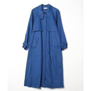 「PAGEBOY」 トレンチコート MEDIUM ブルー レディース