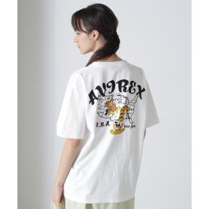 tシャツ Tシャツ メンズ 「WEB＆DEPOT限定」EAGLE ＆ TIGER T-SHIRT / イーグル ＆ タイガー Tシャツ / AVIRE