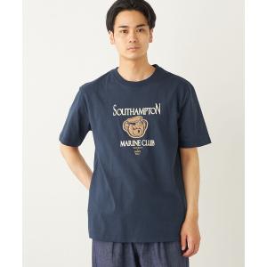 tシャツ Tシャツ メンズ SHIPS Colors:TeddyBear(R) プリント ＆ ステッチ TEE｜ZOZOTOWN Yahoo!店