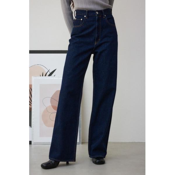 レディース 「AZUL BY MOUSSY」 デニムパンツ LARGE ワンウォッシュ