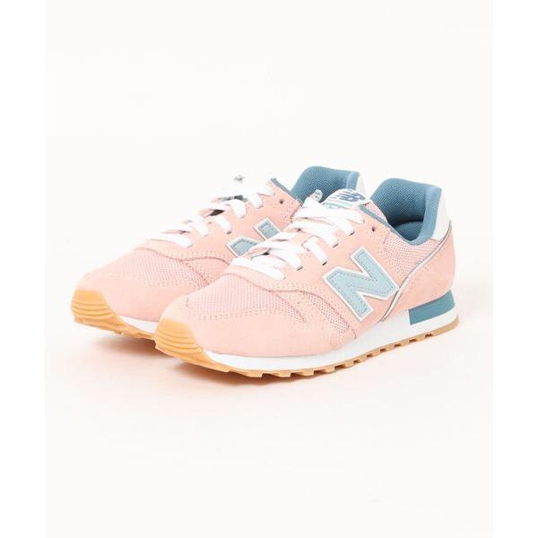 「New Balance」 ローカットスニーカー 24.0cm ピンク レディース