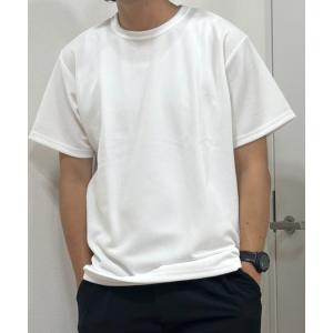 tシャツ NAVY 倍速ドライ 鹿の子ショートスリーブTシャツ メンズ