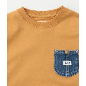 「Lee」 「KIDS」長袖カットソー 130 マスタード キッズ｜zozo