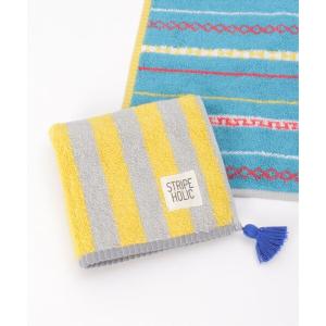 ハンカチ ストライプホリック ハンドタオル レディース メンズ