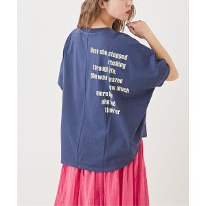 tシャツ Tシャツ レディース 汗ジミ防止バックプリントビッグプルオーバーTシャツ｜ZOZOTOWN Yahoo!店