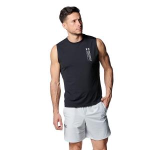 タンクトップ メンズ UAアイソチル スリーブレスTシャツ（トレーニング/メンズ）