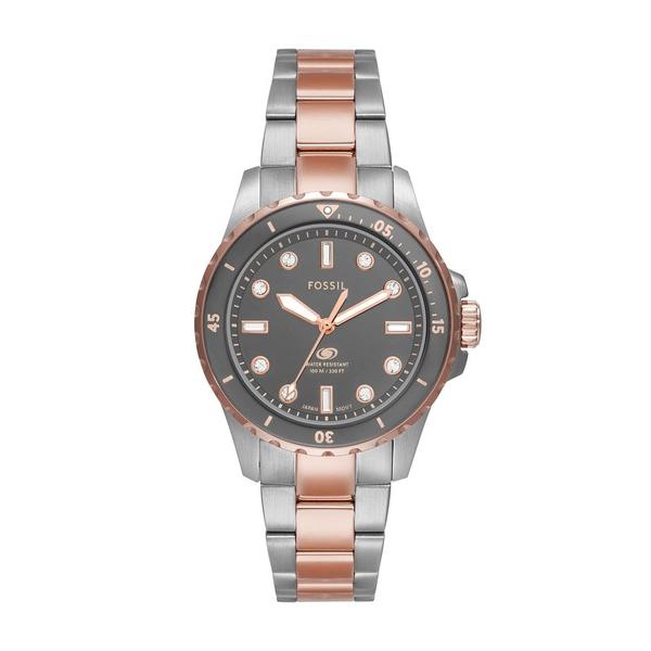 腕時計 レディース Fossil Blue Dive ES5348