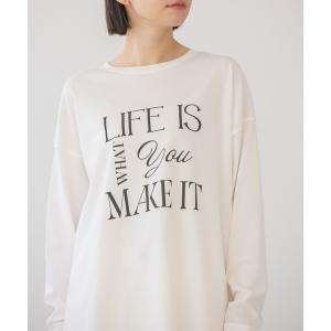 tシャツ Tシャツ レディース Life＆Time ロゴカットプルオーバー｜ZOZOTOWN Yahoo!店