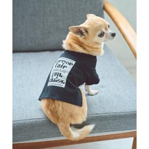 犬 服 「DOG」ロゴTシャツ/リンクコーデ