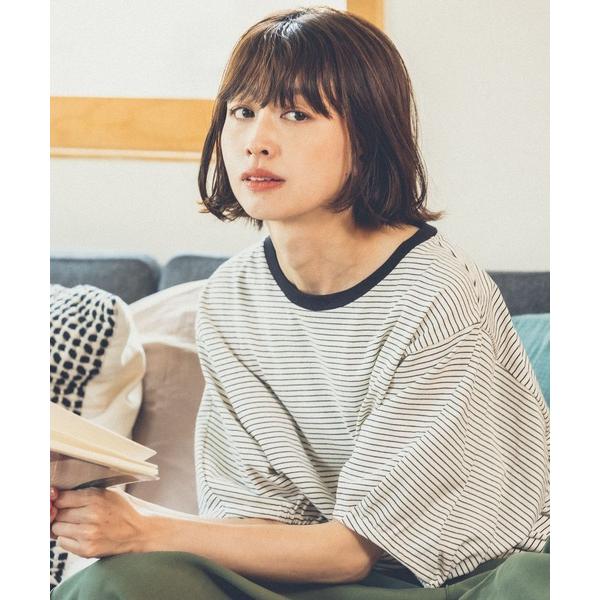 tシャツ Tシャツ レディース 「イージーケア/接触冷感/部屋干し菌抑制」USAコットンパフスリーブ...