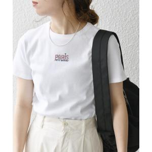 レディース tシャツ Tシャツ 「SHIPS any別注」PETIT BATEAU:「洗濯機可能」PARIS プリント コンパクト TEE｜ZOZOTOWN Yahoo!店