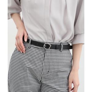 ベルト ニュアンスバックルベルト レディースの商品画像