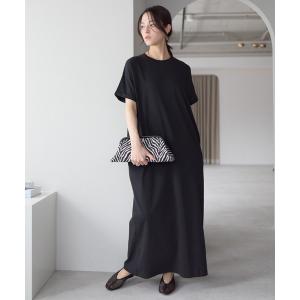 BOSS（HUGO BOSS） ワンピース ブルーデニム ドレス ジョニーカラー