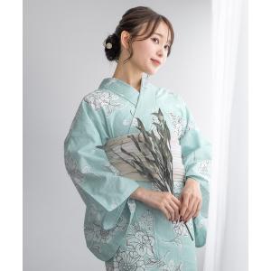 Callarus 浴衣 「浴衣」カットジャカードデザインワンピース浴衣3点