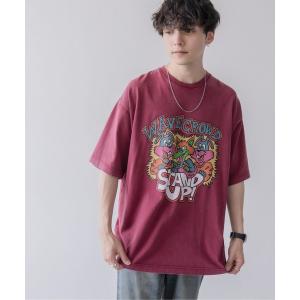 tシャツ Tシャツ メンズ パウダーブリーチ/ヴィンテージライクルーズバンドTシャツ｜ZOZOTOWN Yahoo!店