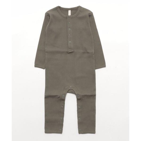 ベビー 「Bs」「it」「Quincy Mae」RIBBED BABY JUMPSUIT || FO...