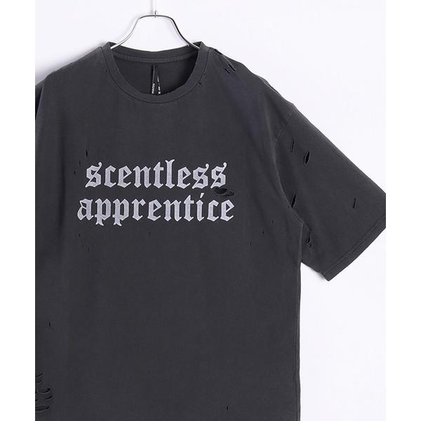 tシャツ ダメージピグメント加工 ヴィンテージライク半袖プリントTシャツ メンズ レディース