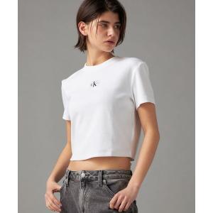 tシャツ Tシャツ レディース バッジリブ ショートスリーブ Tシャツ｜ZOZOTOWN Yahoo!店