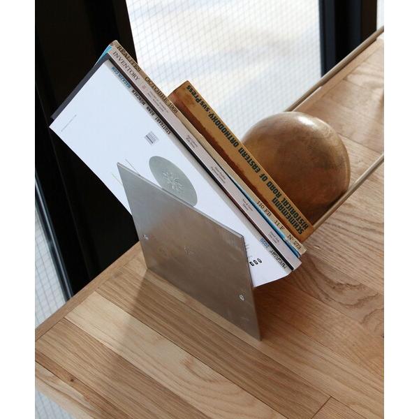 インテリア HERE by DETAIL / Slope Book End “Silver”ブックエ...
