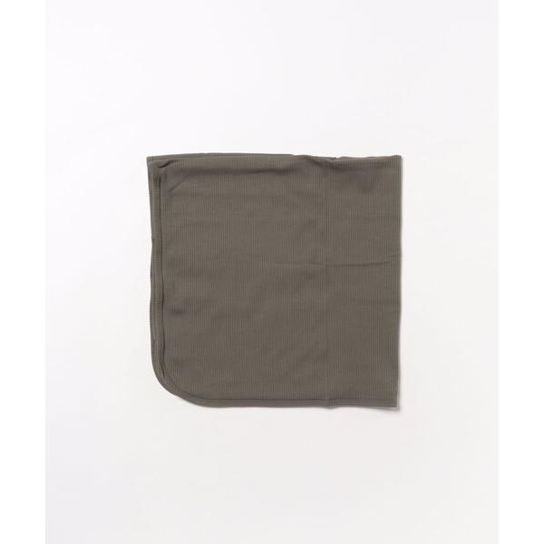 ベビー 「Quincy Mae」RIBBED BABY BLANKET || FOREST