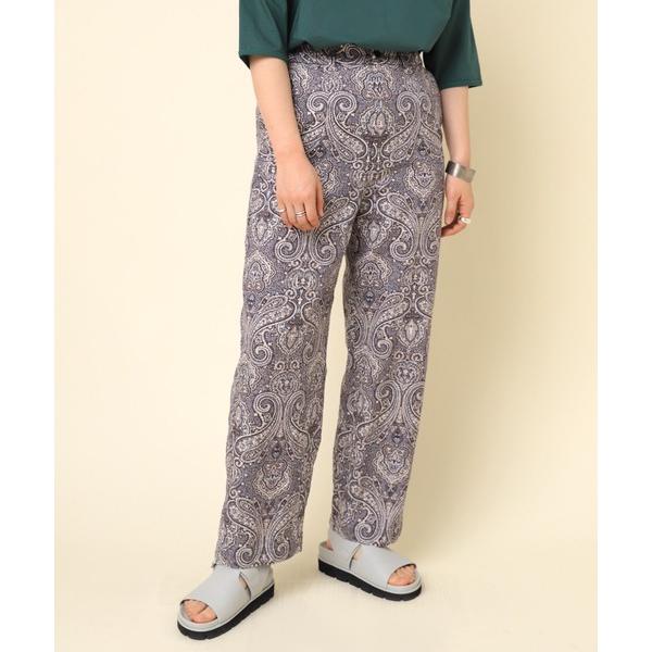 パンツ R4203 フクレジャガードゴブランペイズリーパンツ レディース