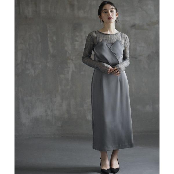 ドレス ドレス ワンピース トップス セット 結婚式