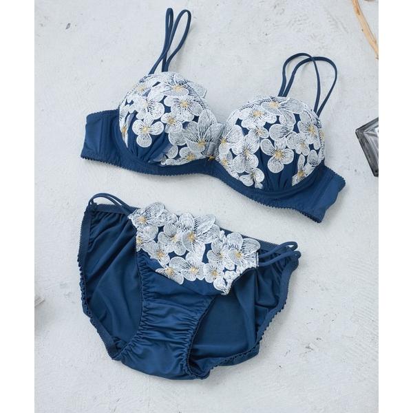 ブラジャー ショーツセット 「ノンワイヤーみたいな着け心地」しっかり胸を支えてくれるソフトワイヤーブ...