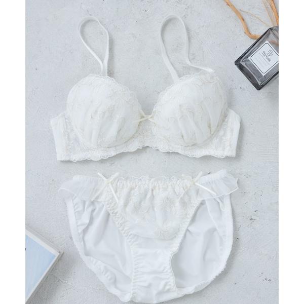 ブラジャー ショーツセット 「ノンワイヤーみたいな着け心地」しっかり胸を支えてくれるソフトワイヤーブ...