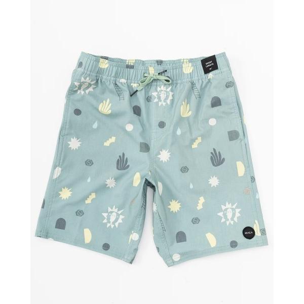 水着 RVCA キッズ ATLAS ELASTIC ボードショーツ/サーフトランクス 「2024年夏...