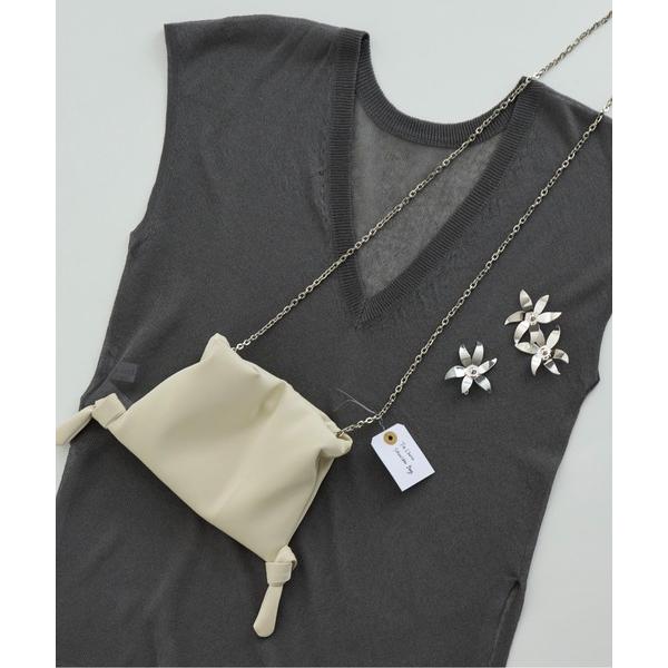 ショルダーバッグ バッグ Tie Chain Shoulder Bag/チェーンショルダーバッグ レ...