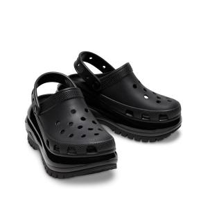 クロックス 厚底 サンダル CROCS/クロックス Mega Crush Clog　メガクラッシュ クロッグ 超厚底 7cm サンダル 韓国ファッション 207988-001