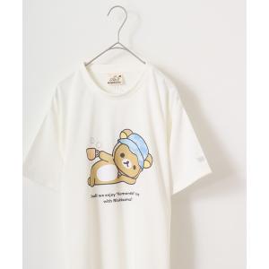 レディース tシャツ Tシャツ Rilakkuma リラックマ　クルーネック半袖Tシャツ｜zozo